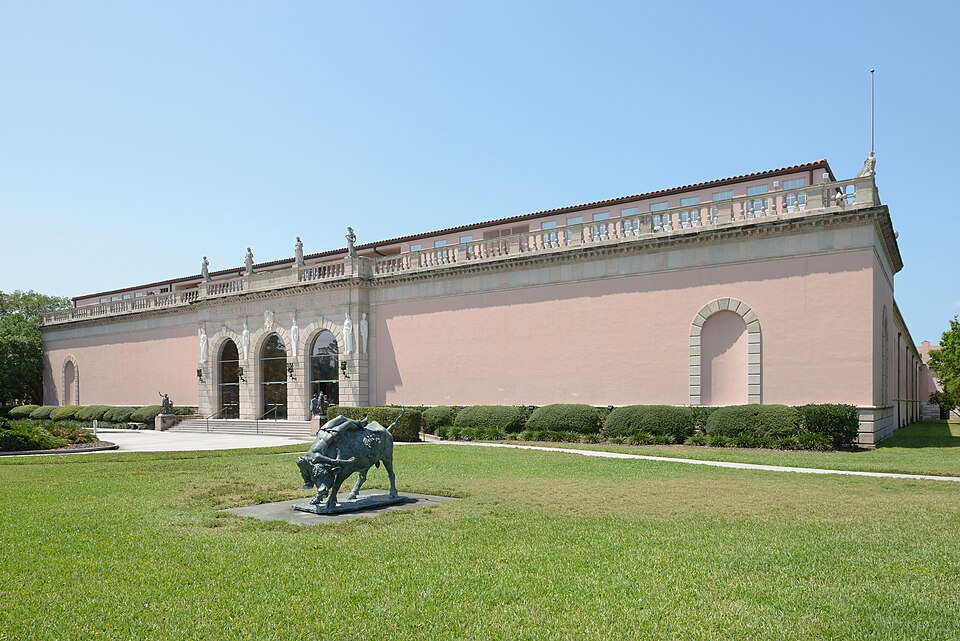 Ringling Museum entrance main facade Sarasota Florida